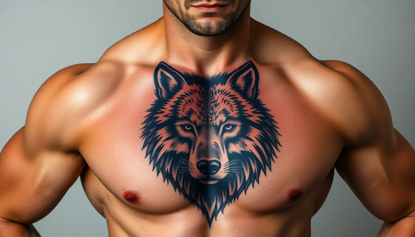 50+ Wolf Tattoo Ideas for Men: Realistic, Tribal & Minimalist Designs (2025) 18 50+ Wolf Tattoo Ideas for Men: Realistic, Tribal & Minimalist Designs (2025) 17