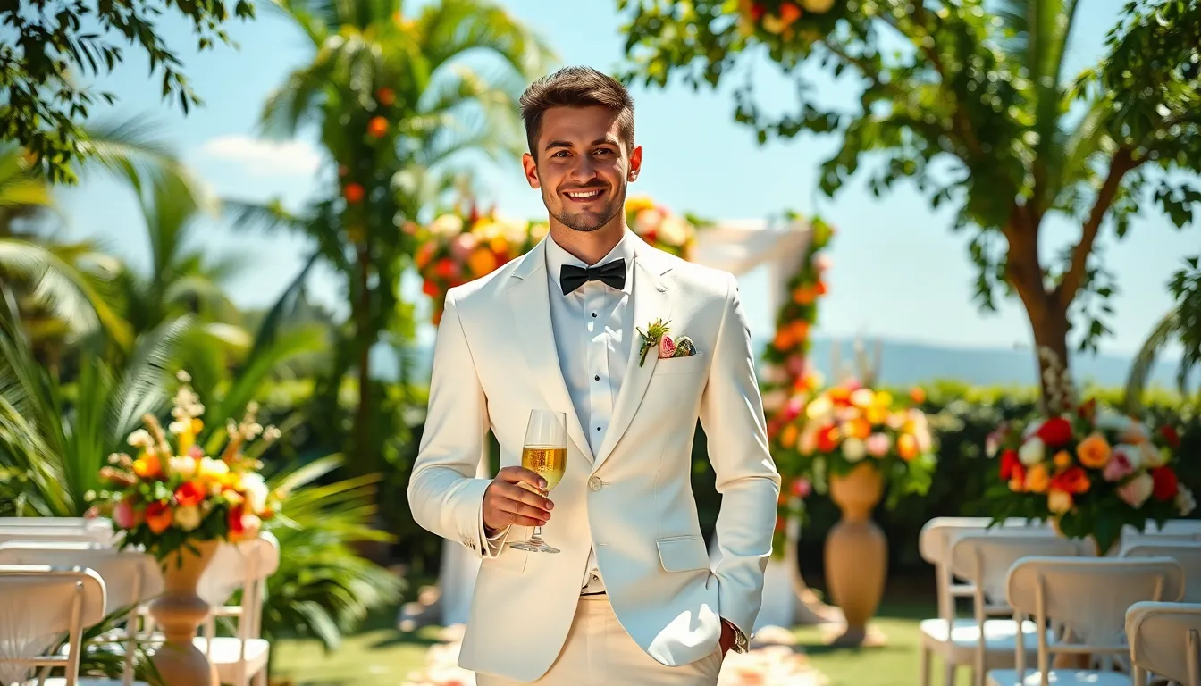 The Complete Guide to All White Suits for Men: Style Tips & Best Occasions 2 The Complete Guide to All White Suits for Men: Style Tips & Best Occasions 1