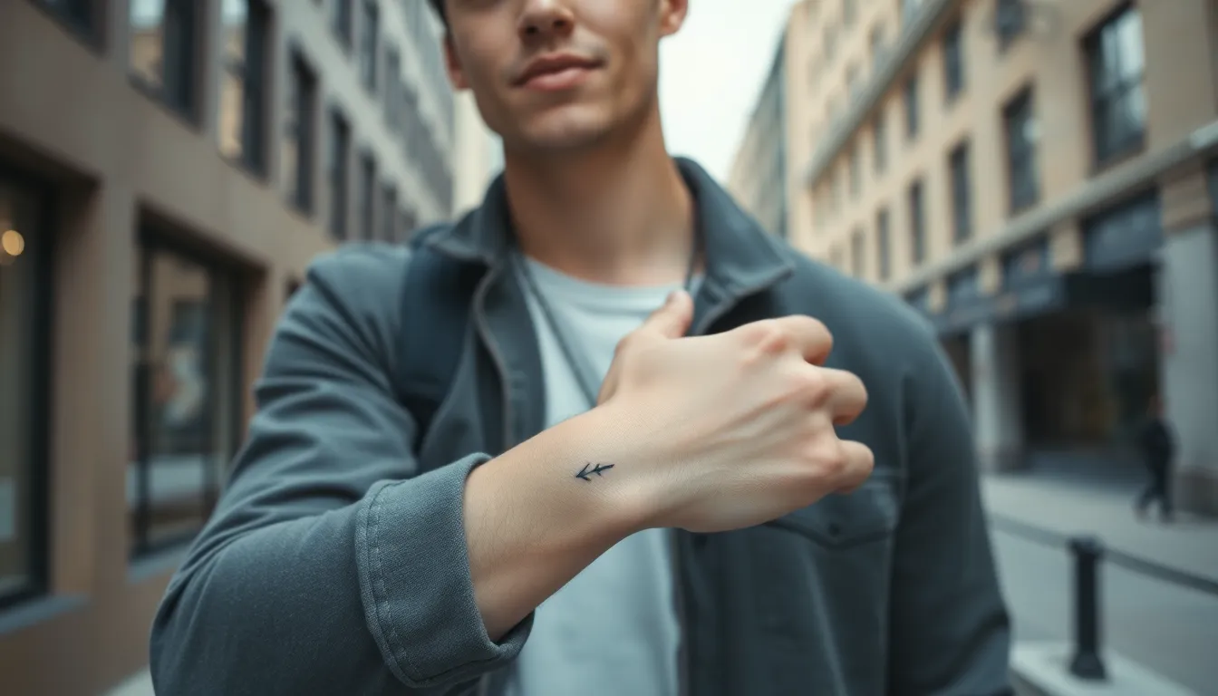 35 Bold Arrow Tattoo Designs for Men: From Minimalist to Tribal Styles 1
