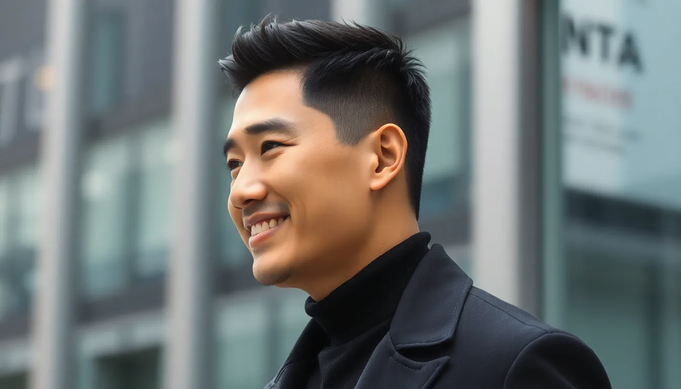 15 Best Short Hairstyles for Asian Men with Round Faces That Actually Work 2 15 Best Short Hairstyles for Asian Men with Round Faces That Actually Work 1