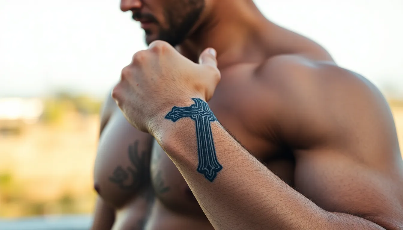 50+ Blessed Tattoo Ideas for Men's Arms: Faith-Inspired Designs That Speak to Your Soul 2 50+ Blessed Tattoo Ideas for Men's Arms: Faith-Inspired Designs That Speak to Your Soul 1