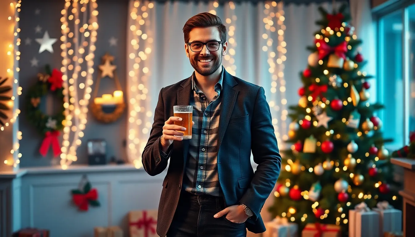 25 Stylish Christmas Party Outfits for Men: From Formal to Smart Casual Looks 2 25 Stylish Christmas Party Outfits for Men: From Formal to Smart Casual Looks 1