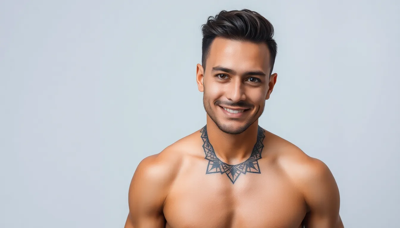 30 Bold Collar Bone Tattoo Ideas for Men: Designs, Pain & Aftercare Guide 2 30 Bold Collar Bone Tattoo Ideas for Men: Designs, Pain & Aftercare Guide 1