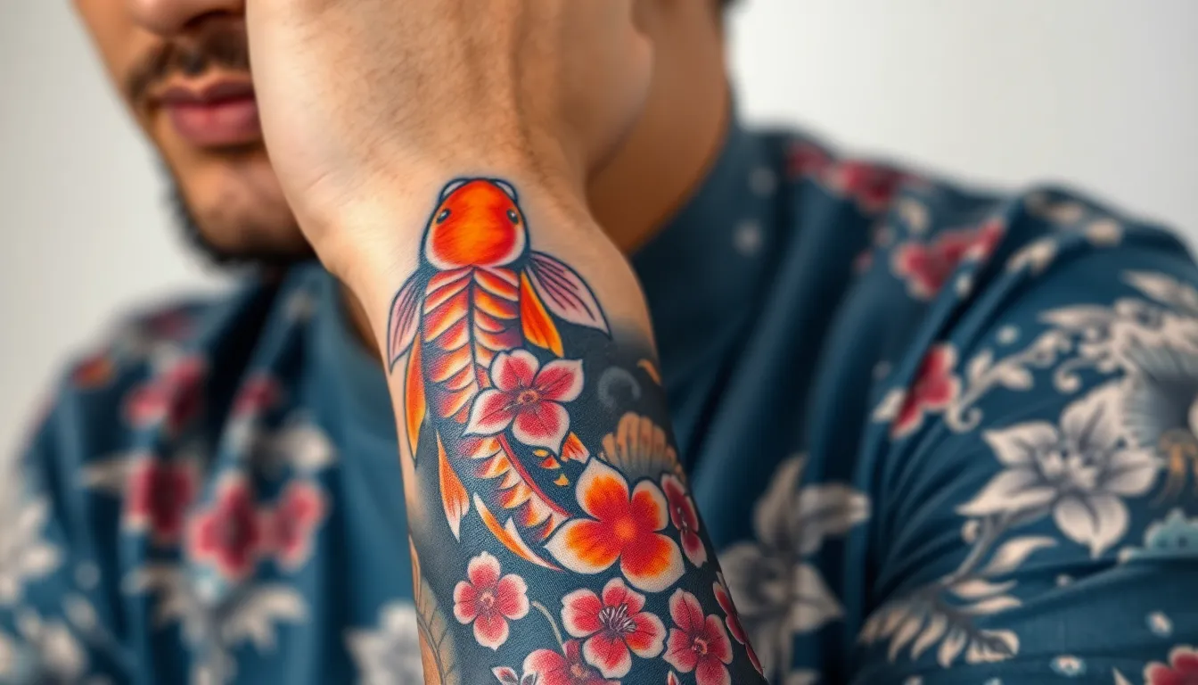 50 Stunning Colored Tattoo Designs for Men: From Bold Sleeves to Realistic Portraits 2 50 Stunning Colored Tattoo Designs for Men: From Bold Sleeves to Realistic Portraits 1