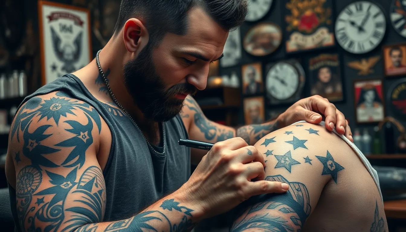 50 Best Filler Tattoo Ideas to Fill Gaps for Men - Complete Guide 2025 2 50 Best Filler Tattoo Ideas to Fill Gaps for Men - Complete Guide 2025 1