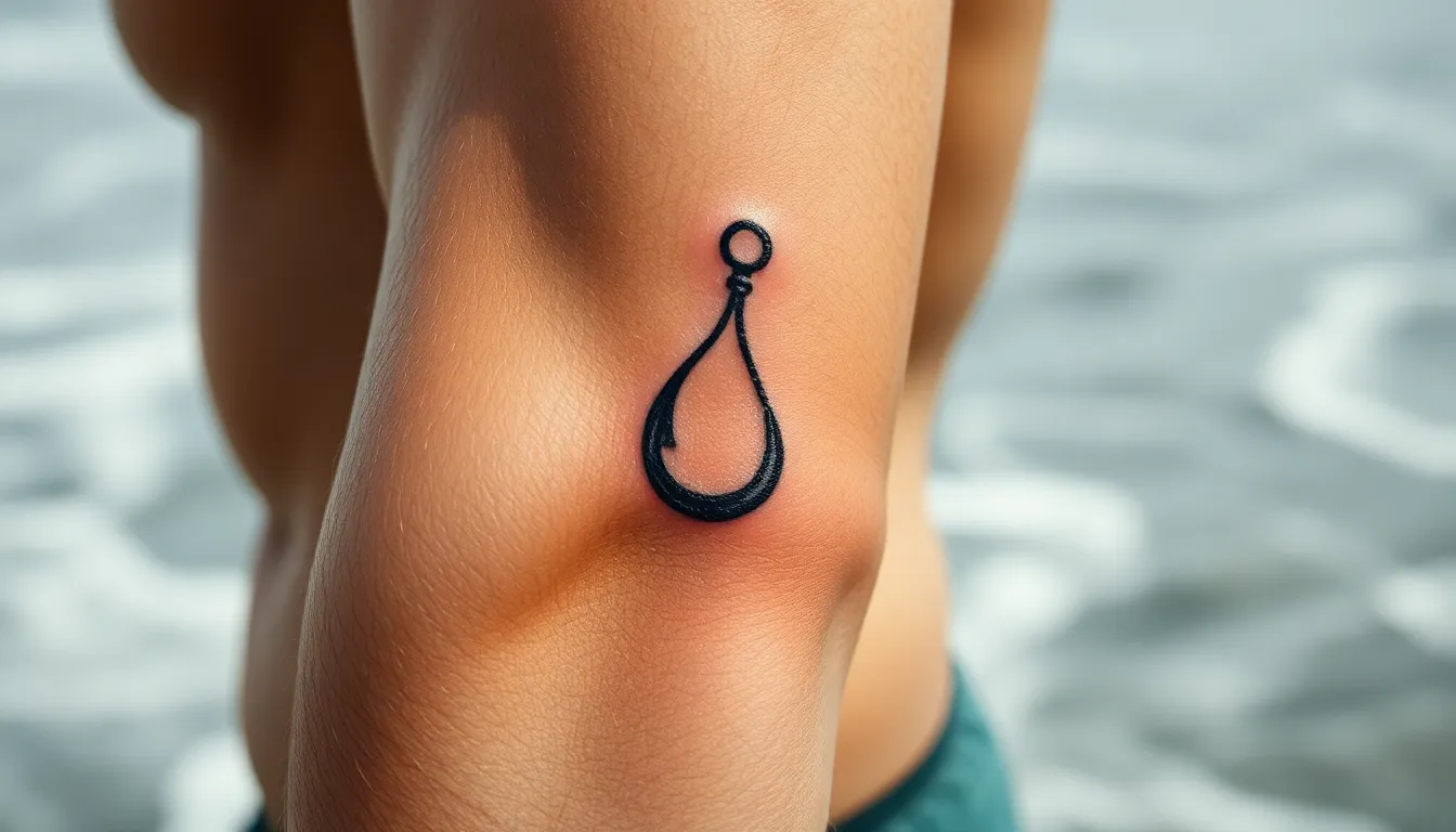 50+ Masculine Fish Hook Tattoo Ideas for Men: Designs, Meanings & Placement Guide 2 50+ Masculine Fish Hook Tattoo Ideas for Men: Designs, Meanings & Placement Guide 1