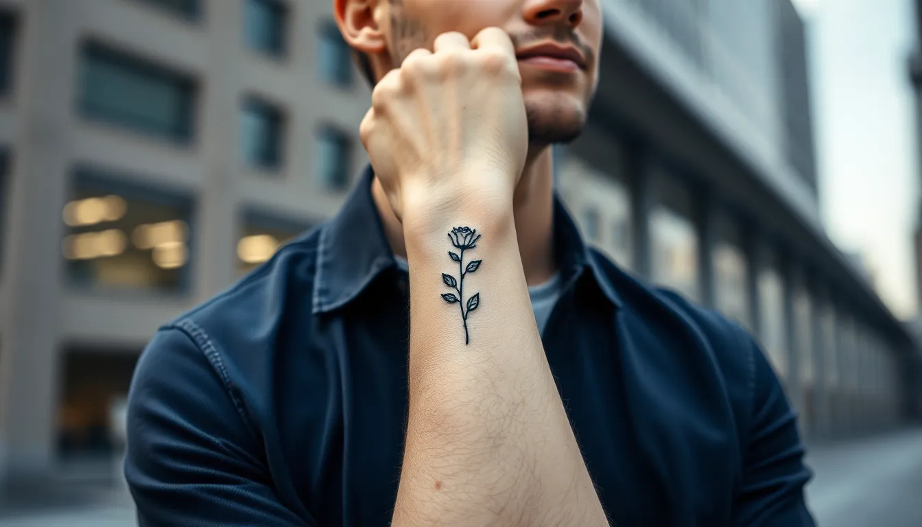 50 Bold Flower Tattoo Designs for Men: From Roses to Japanese Florals 2 50 Bold Flower Tattoo Designs for Men: From Roses to Japanese Florals 1