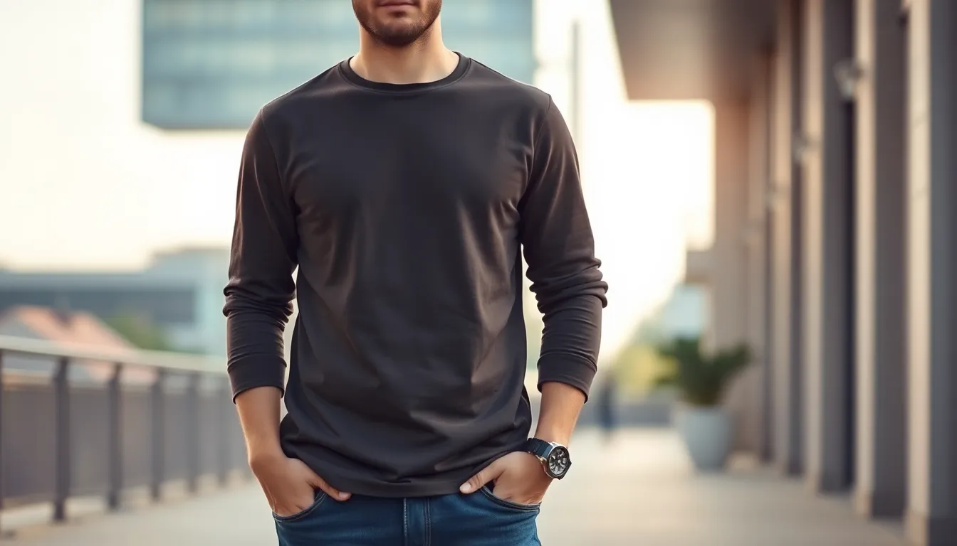 Full Sleeve T-Shirt for Men Style Guide: Perfect Fits & Styling Tips 2025 2 Full Sleeve T-Shirt for Men Style Guide: Perfect Fits & Styling Tips 2025 1