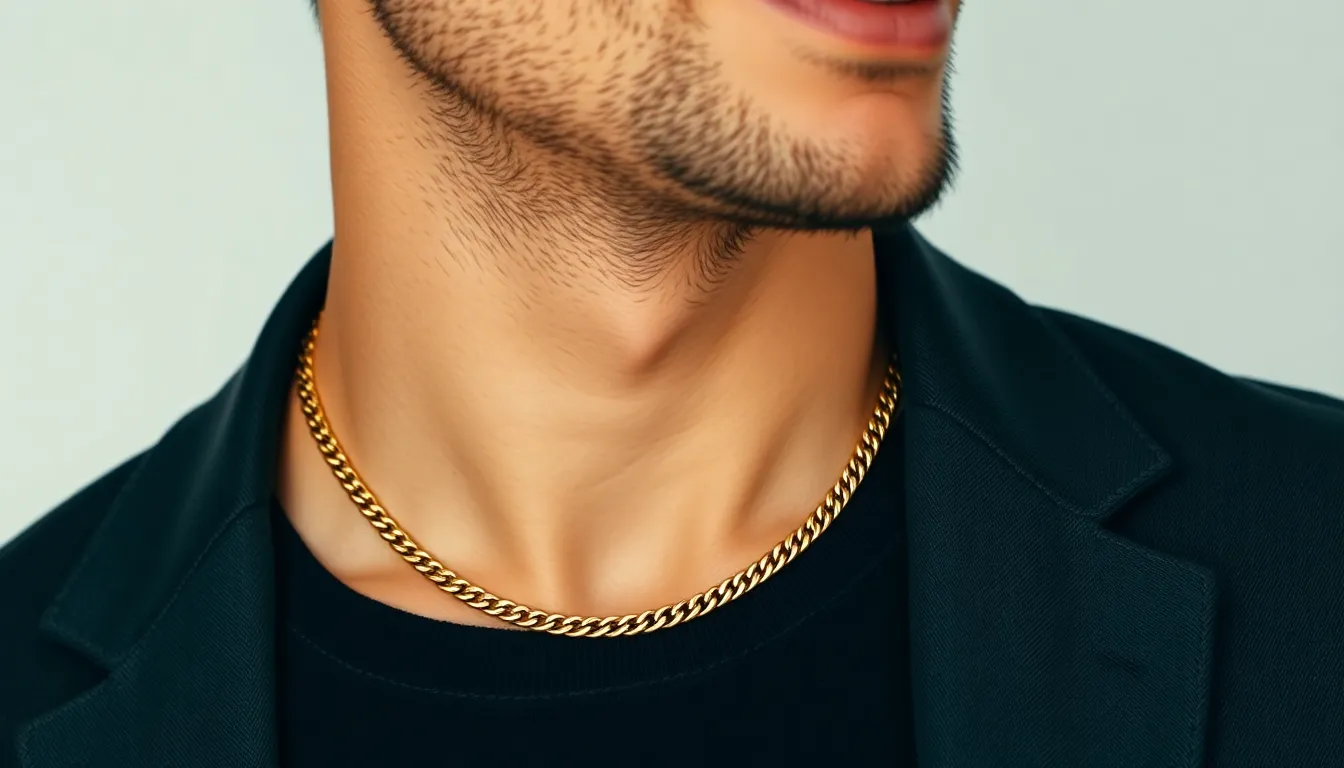 15 Best Gold Chain Designs for Men: Cuban, Figaro & More Trending Styles 2025 2 15 Best Gold Chain Designs for Men: Cuban, Figaro & More Trending Styles 2025 1