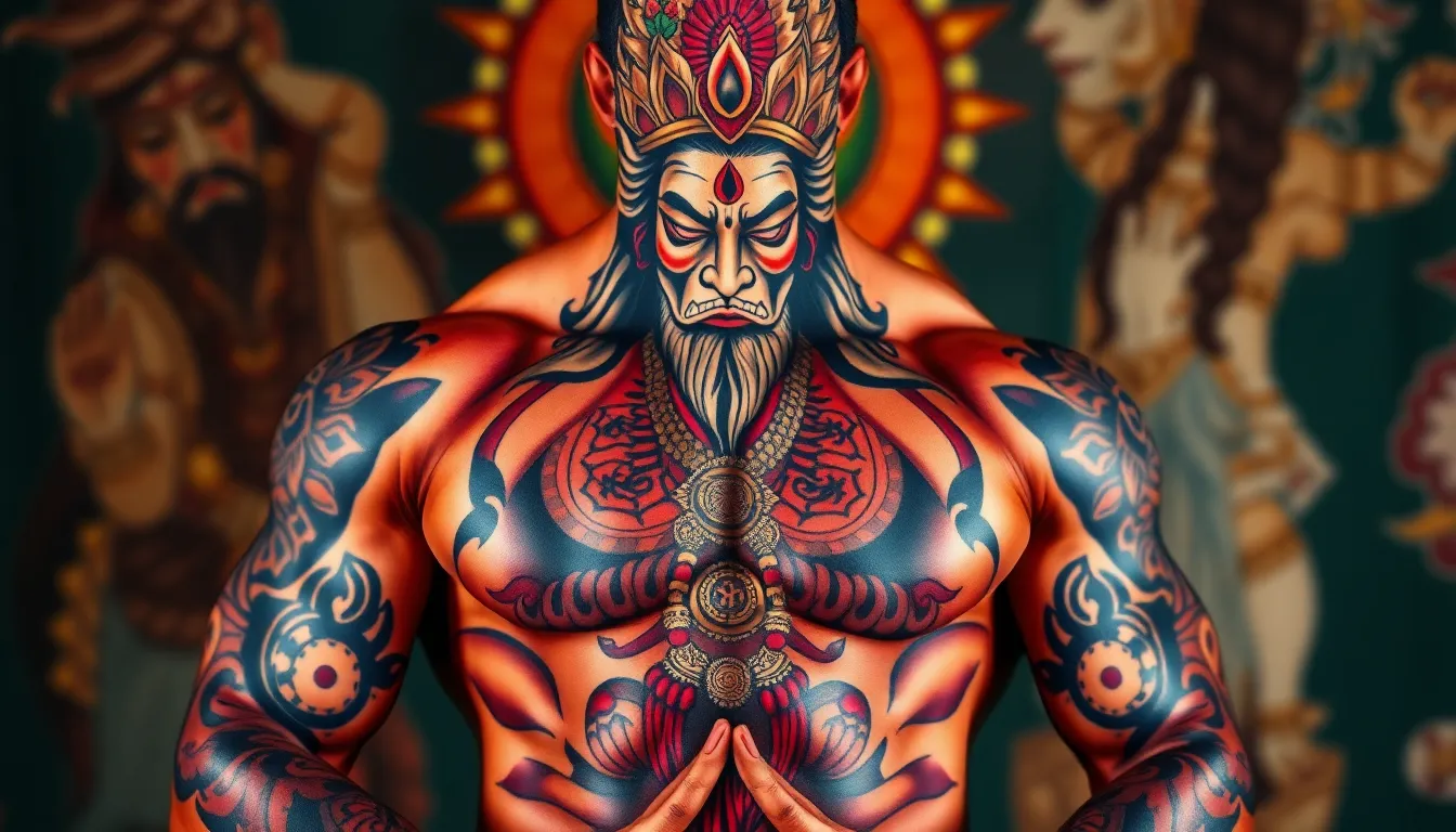50+ Powerful Hanuman Tattoo Designs for Men: Spiritual Ink That Commands Respect 1