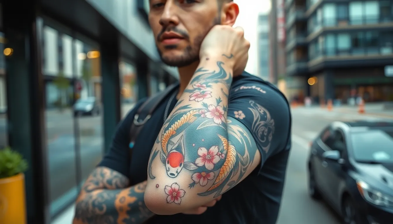 Japanese Forearm Tattoo for Men: Traditional Designs, Meanings & Modern Styles Guide 2 Japanese Forearm Tattoo for Men: Traditional Designs, Meanings & Modern Styles Guide 1