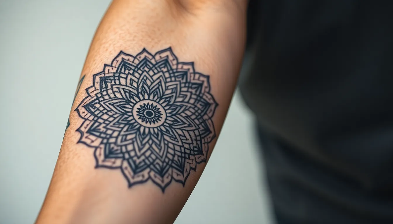 50+ Bold Mandala Tattoo Designs for Men: Sacred Geometry Meets Masculine Art 2 50+ Bold Mandala Tattoo Designs for Men: Sacred Geometry Meets Masculine Art 1