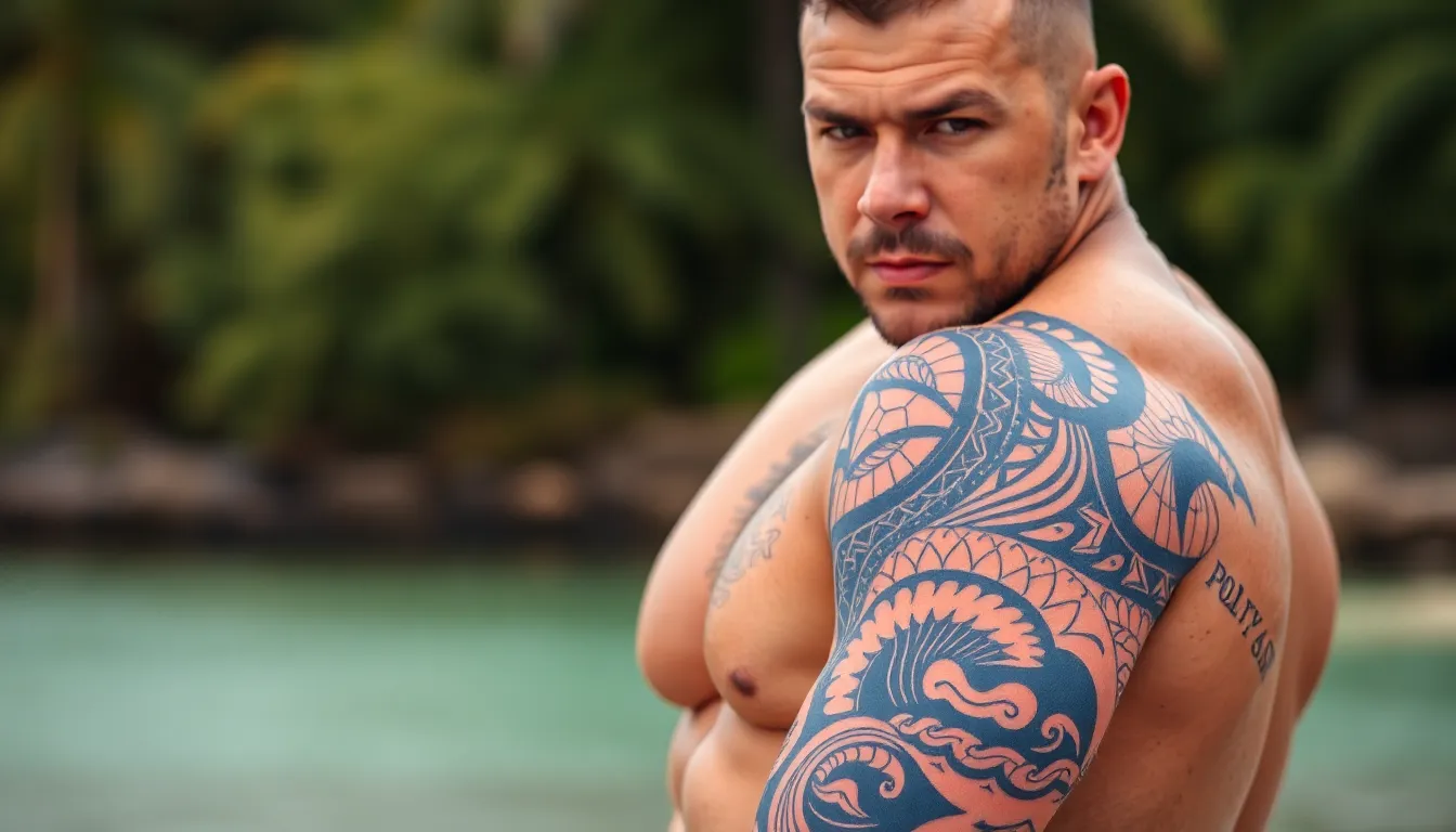 25 Best Upper Arm Tattoo Ideas for Men: Bold Designs & Placement Tips 2 25 Best Upper Arm Tattoo Ideas for Men: Bold Designs & Placement Tips 1