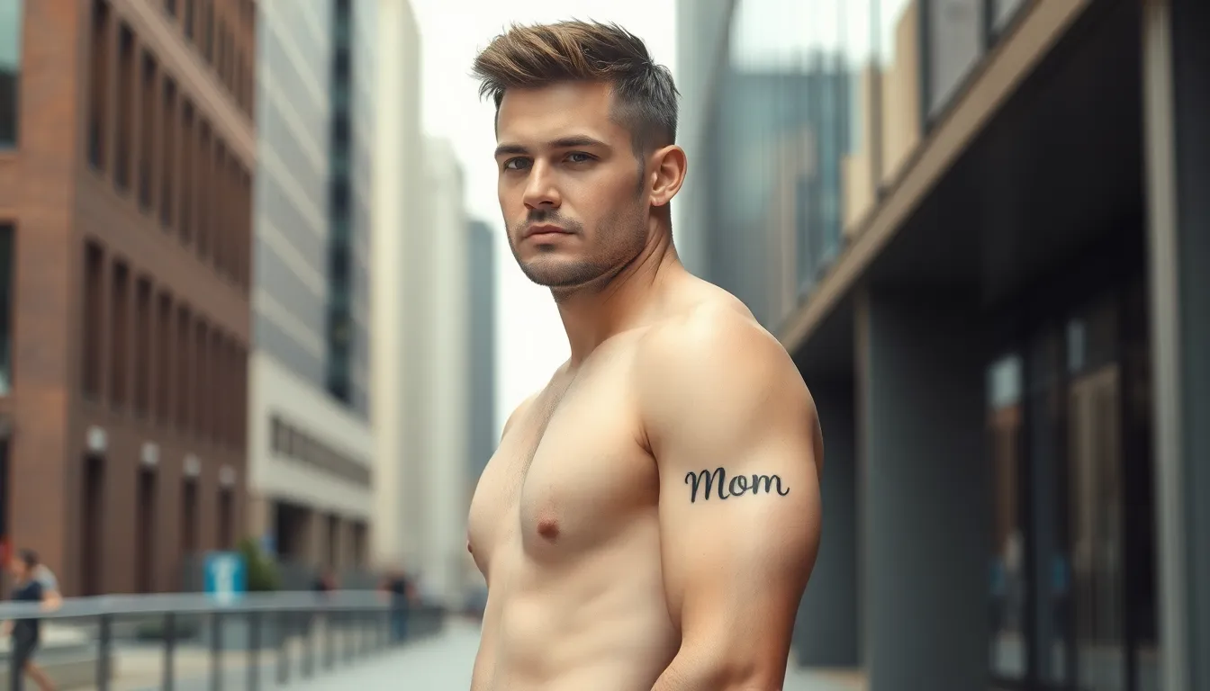 50+ Mom Name Tattoo Ideas for Men: Styles, Fonts & Placement Guide 2 50+ Mom Name Tattoo Ideas for Men: Styles, Fonts & Placement Guide 1