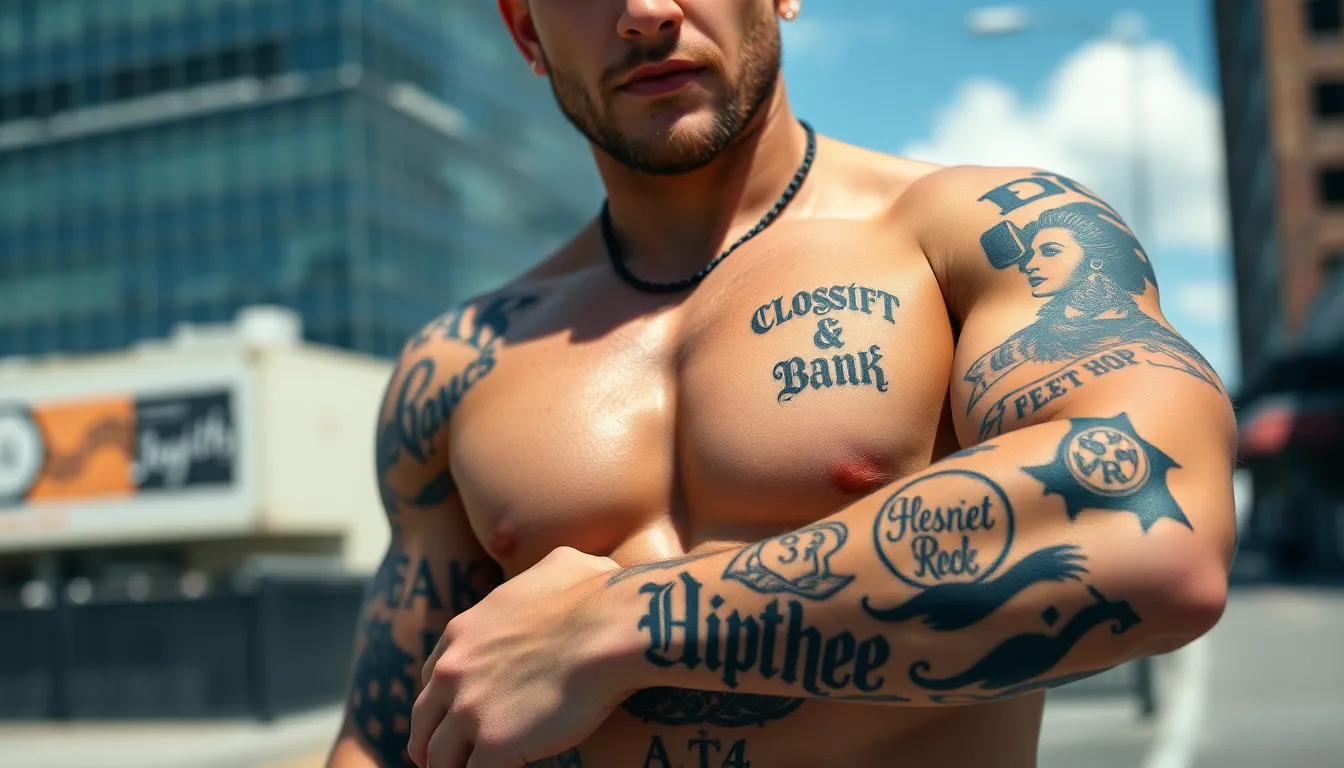 50+ Bold Music Tattoo Ideas for Men: Instruments, Lyrics & More 2 50+ Bold Music Tattoo Ideas for Men: Instruments, Lyrics & More 1