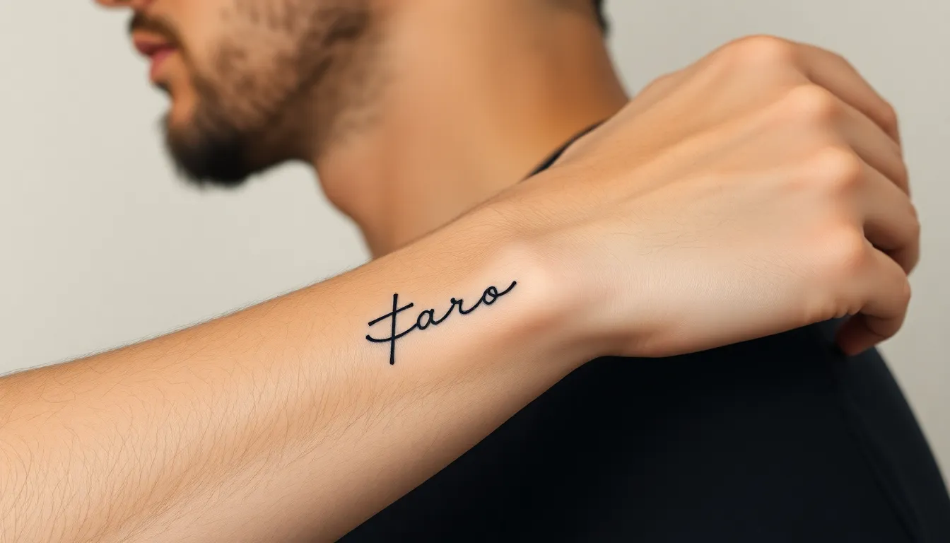 50+ Name Tattoo Designs for Men: Fonts, Placement & Ideas That Actually Look Good 2 50+ Name Tattoo Designs for Men: Fonts, Placement & Ideas That Actually Look Good 1
