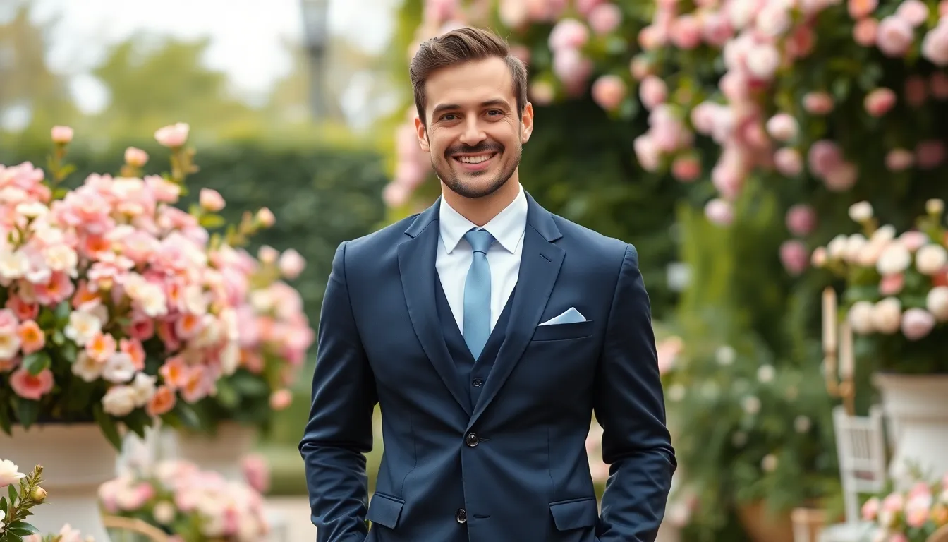 Spring Wedding Guest Outfit Ideas for Men: Complete Style Guide 2025 2 Spring Wedding Guest Outfit Ideas for Men: Complete Style Guide 2025 1