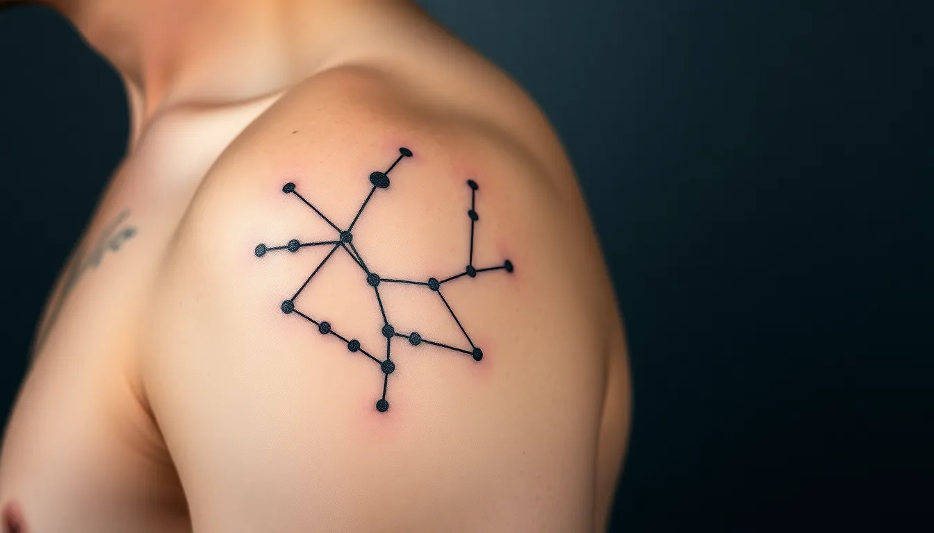 47 Bold Virgo Tattoo Designs for Men: Symbols, Constellations & Placement Ideas 2 47 Bold Virgo Tattoo Designs for Men: Symbols, Constellations & Placement Ideas 1