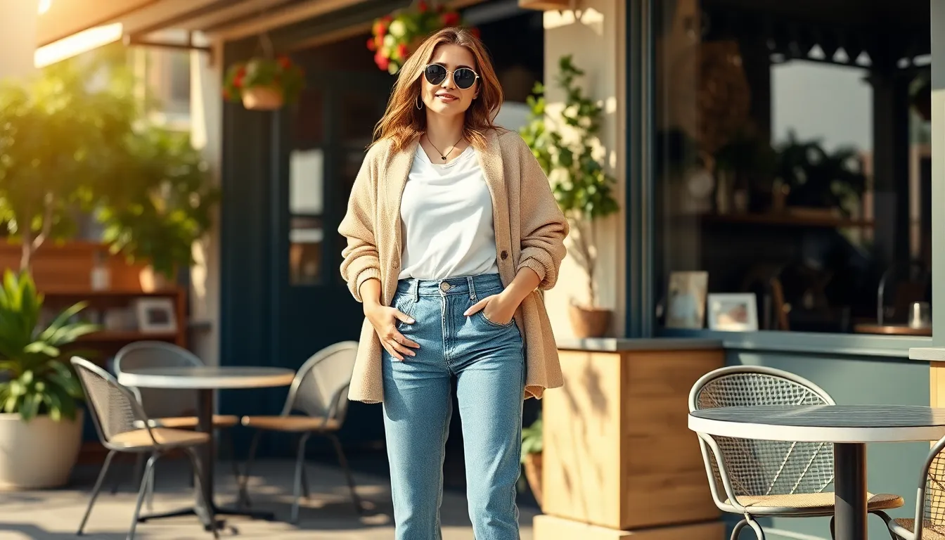 The Ultimate Jeans and White Shirt Outfit Guide: 15 Styling Secrets That Always Work 4 The Ultimate Jeans and White Shirt Outfit Guide: 15 Styling Secrets That Always Work 3