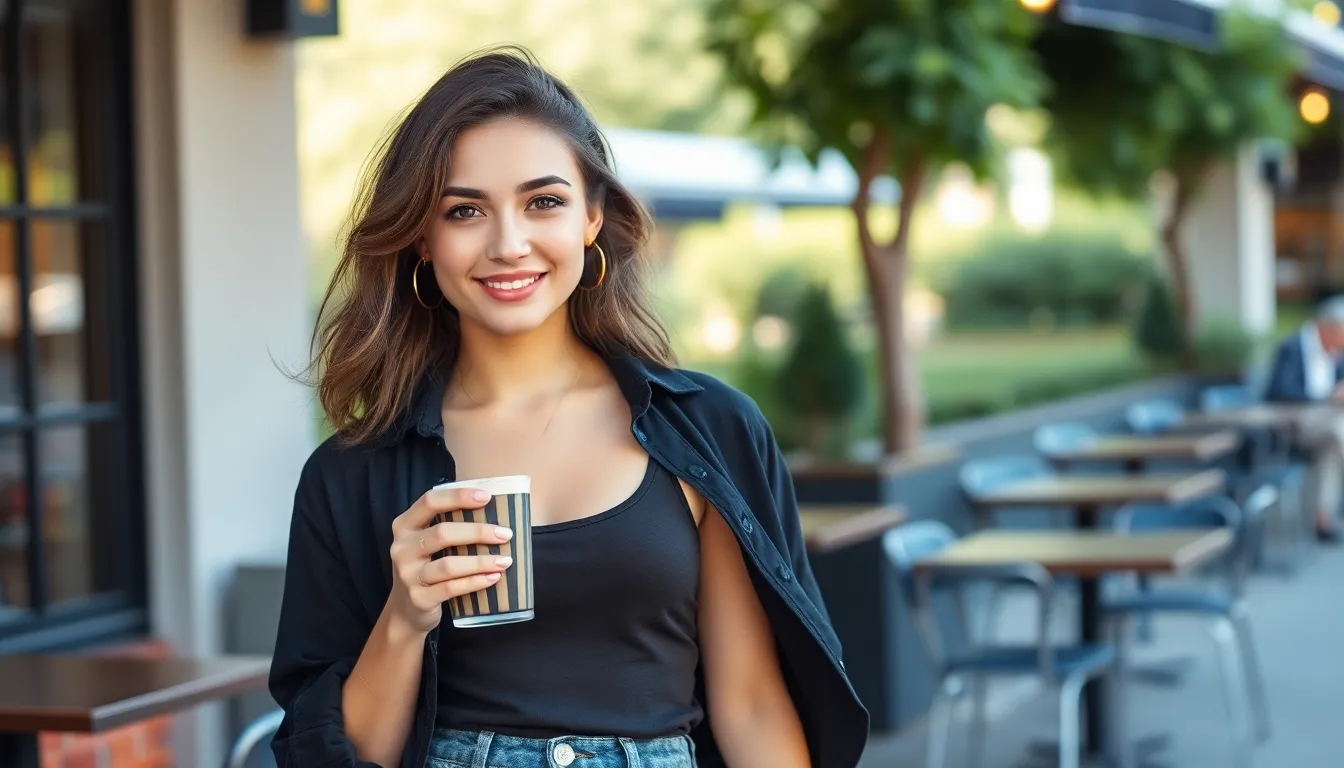 25 Chic Black Button Down Shirt Outfit Ideas for Every Occasion 6 25 Chic Black Button Down Shirt Outfit Ideas for Every Occasion 5