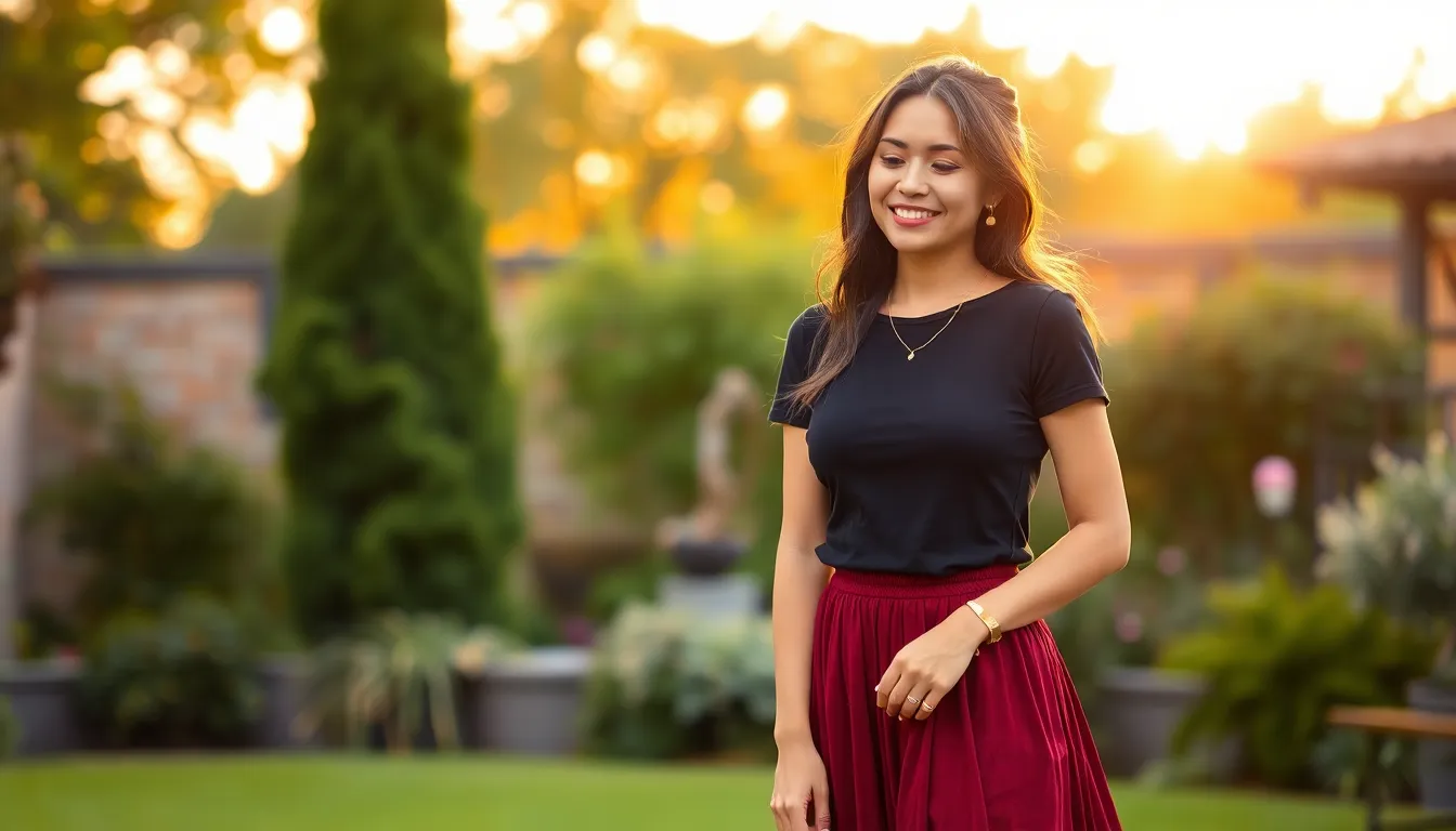 25 Chic Black T Shirt Outfit Ideas That Actually Look Expensive (2025) 6 25 Chic Black T Shirt Outfit Ideas That Actually Look Expensive (2025) 5