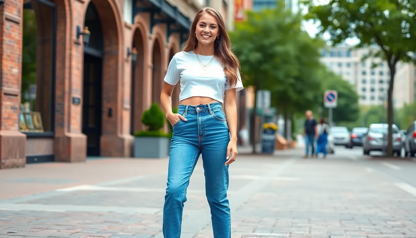 15 Stylish Ways to Elevate Your Jeans and T Shirt Outfit (From Work to Weekends) 12 15 Stylish Ways to Elevate Your Jeans and T Shirt Outfit (From Work to Weekends) 11
