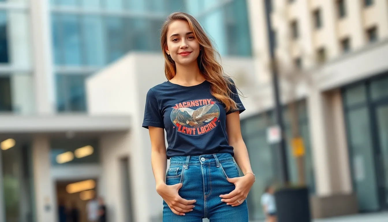 15 Stylish Ways to Elevate Your Jeans and T Shirt Outfit (From Work to Weekends) 14 15 Stylish Ways to Elevate Your Jeans and T Shirt Outfit (From Work to Weekends) 13