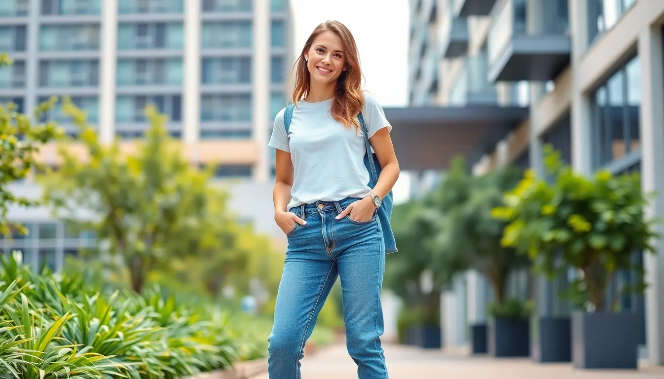 15 Stylish Ways to Elevate Your Jeans and T Shirt Outfit (From Work to Weekends) 16 15 Stylish Ways to Elevate Your Jeans and T Shirt Outfit (From Work to Weekends) 15