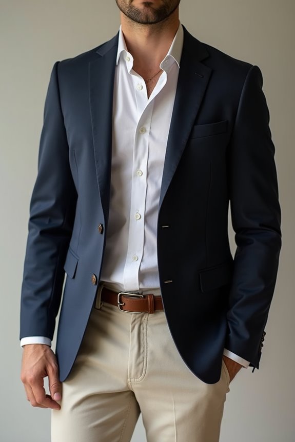 breathable blazer elevates comfort