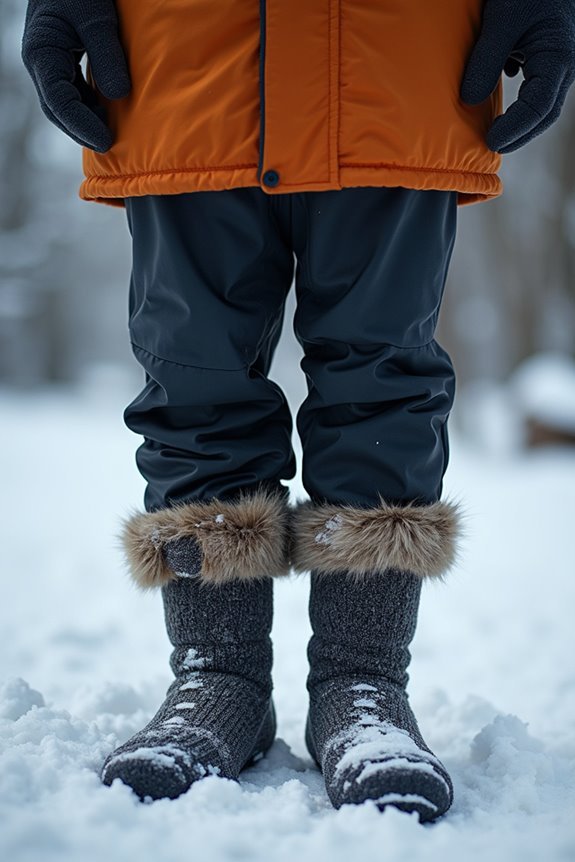 moisture wicking base insulated extremities