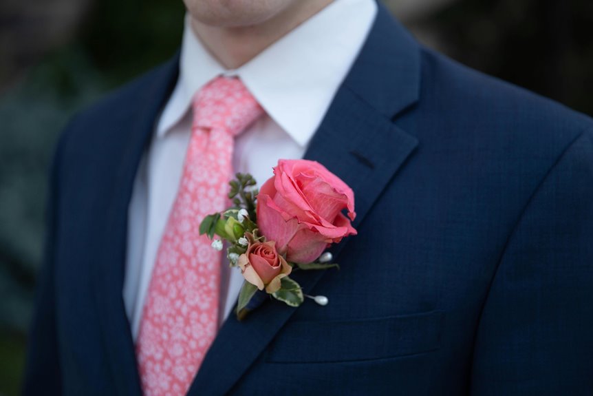 navy suit tie colors