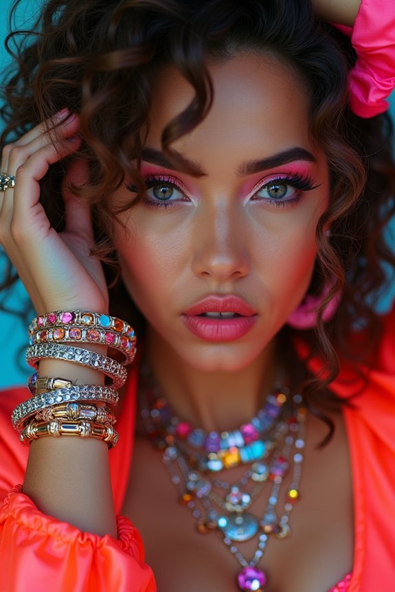 rhinestones beads bold accessories